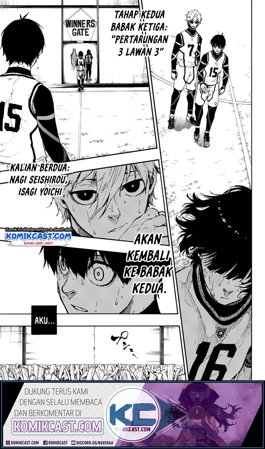 Blue Lock Chapter 49 - halaman 7