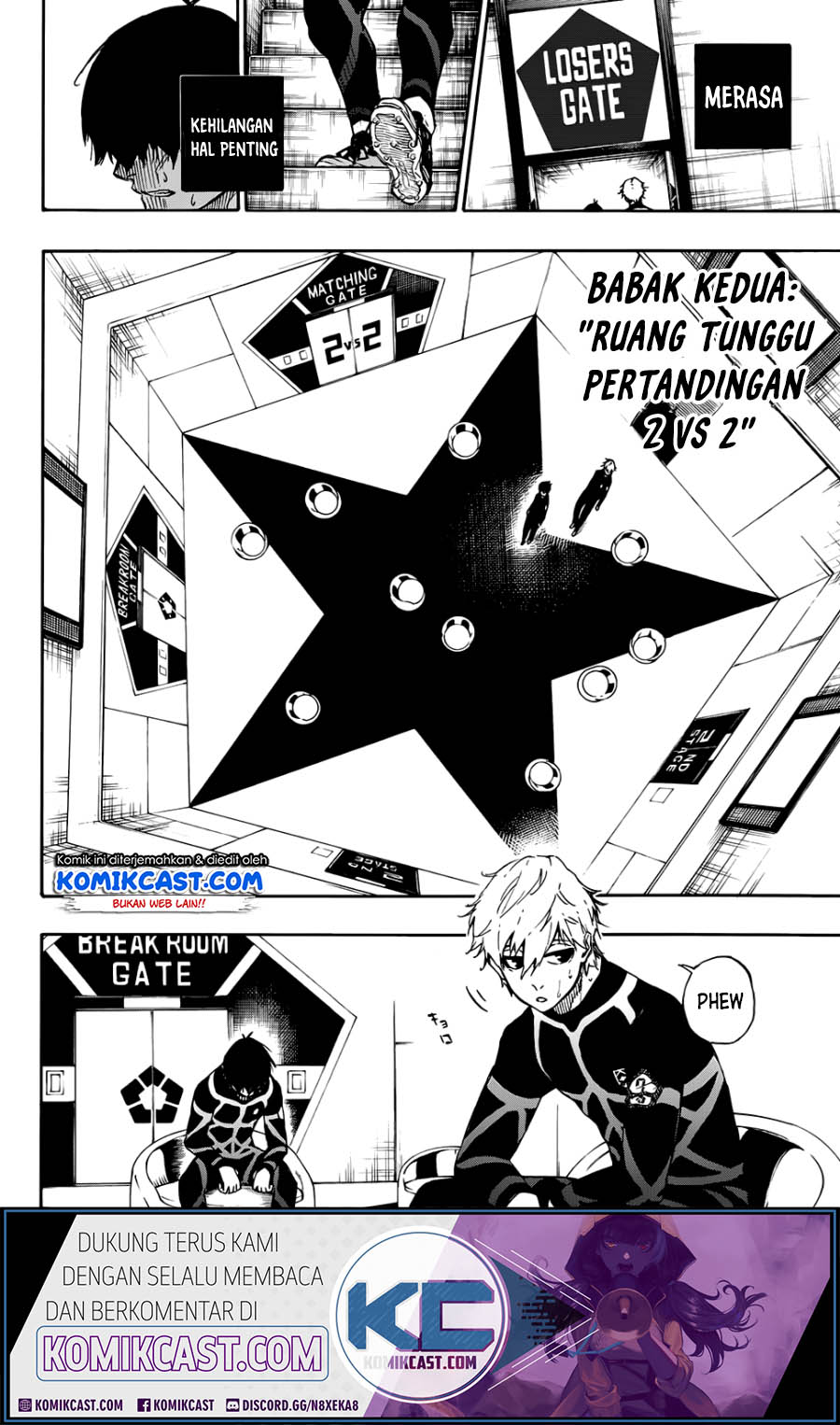 Blue Lock Chapter 49 - halaman 8