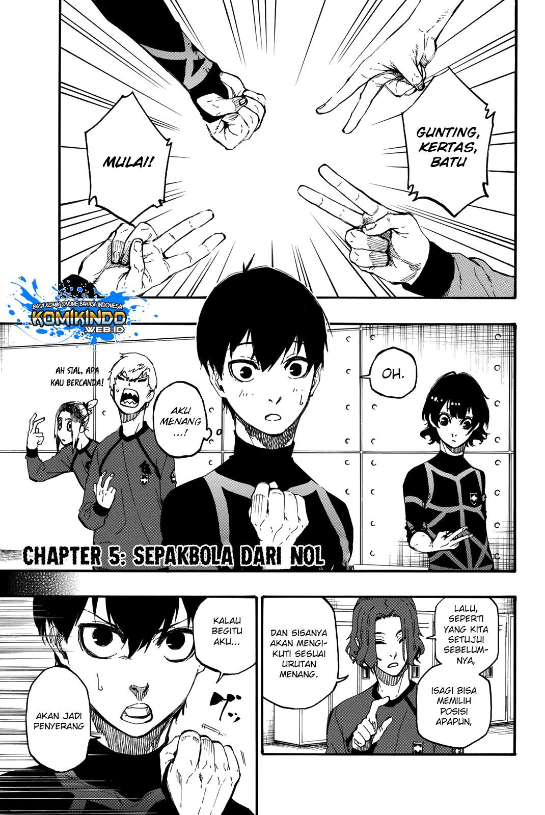 Blue Lock Chapter 5 - halaman 5