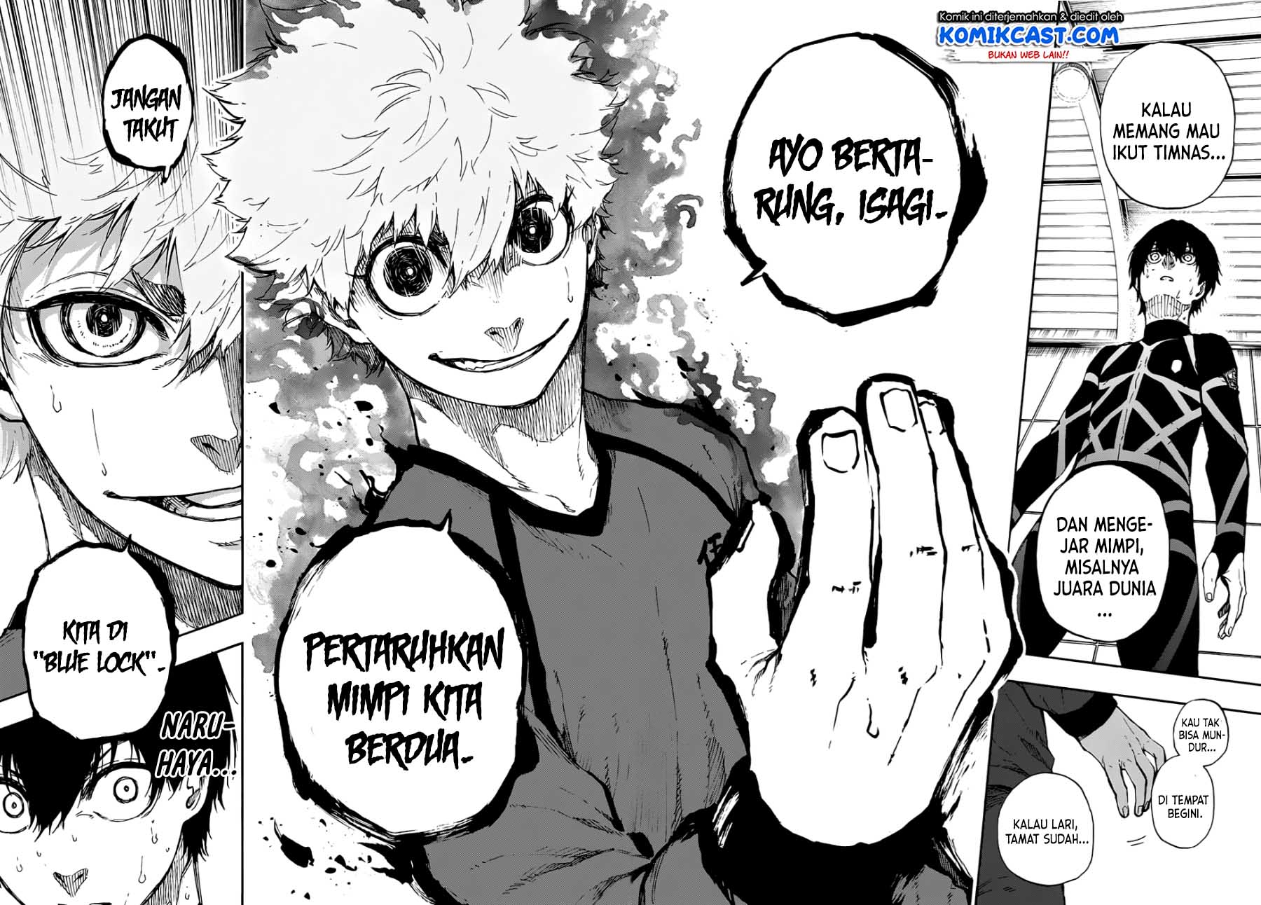 Blue Lock Chapter 50 - halaman 18