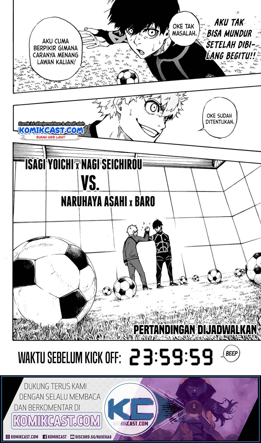 Blue Lock Chapter 50 - halaman 19