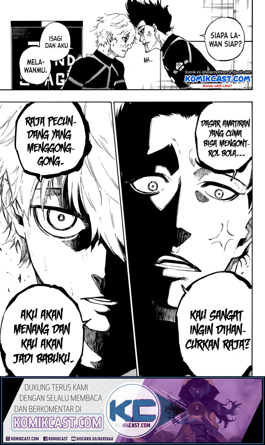 Blue Lock Chapter 50 - halaman 3