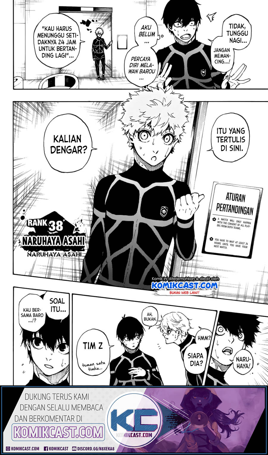 Blue Lock Chapter 50 - halaman 4