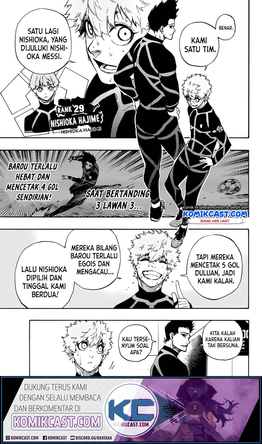 Blue Lock Chapter 50 - halaman 5