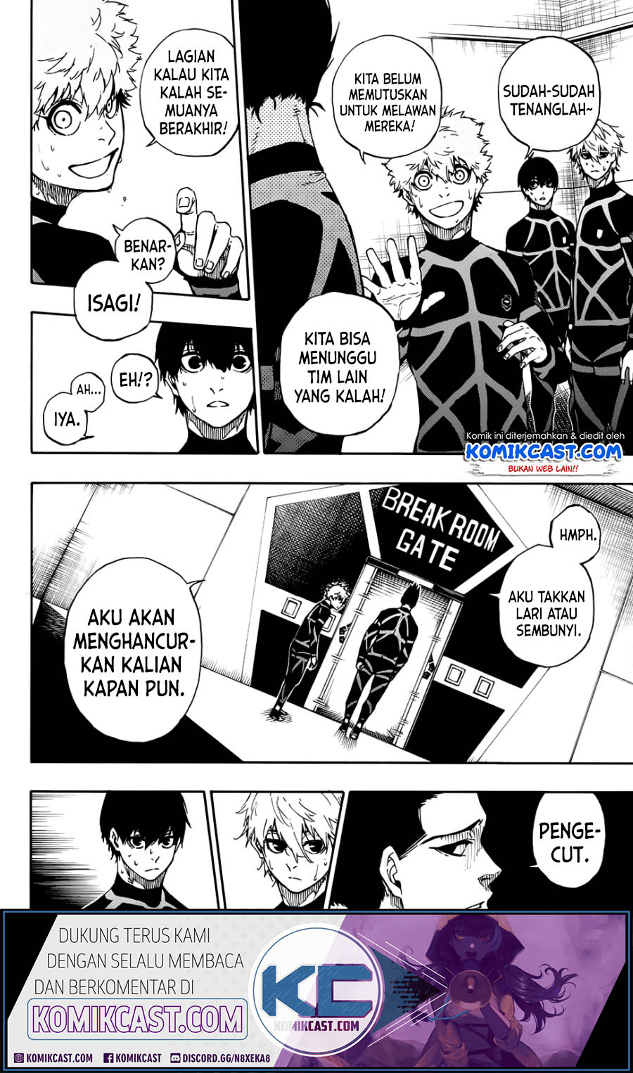 Blue Lock Chapter 50 - halaman 6