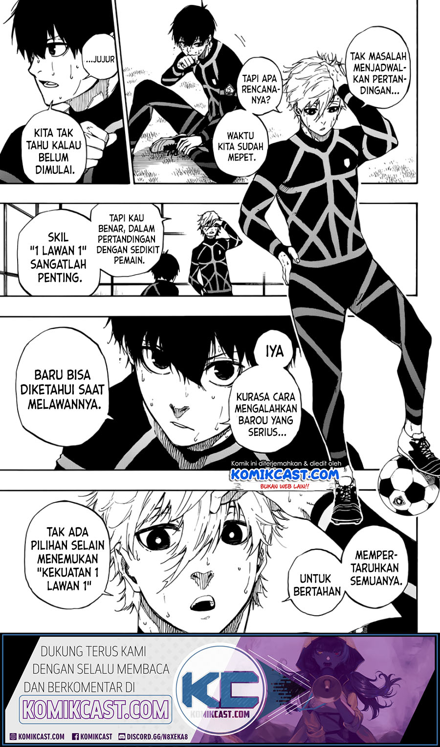 Blue Lock Chapter 51 - halaman 3