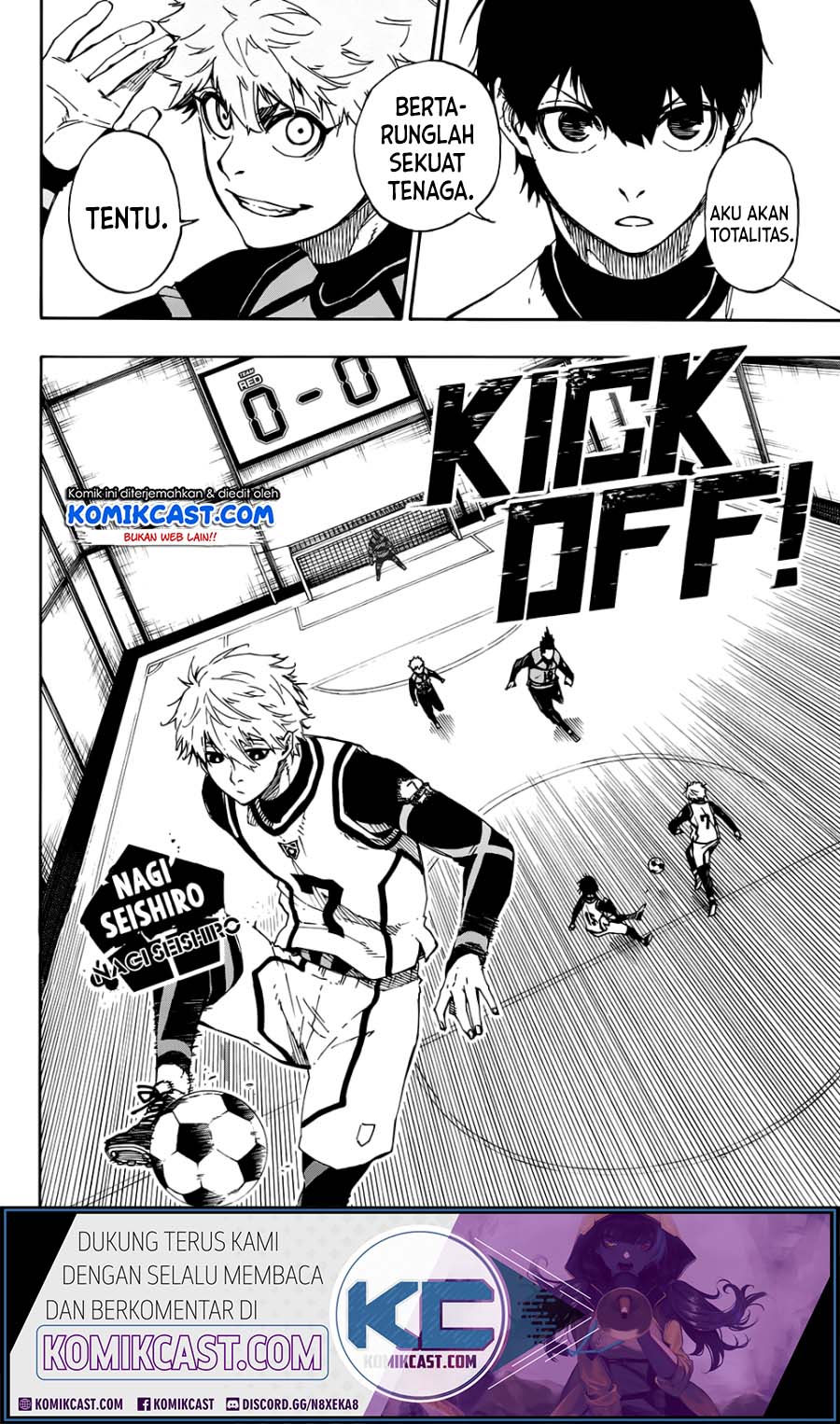 Blue Lock Chapter 51 - halaman 8
