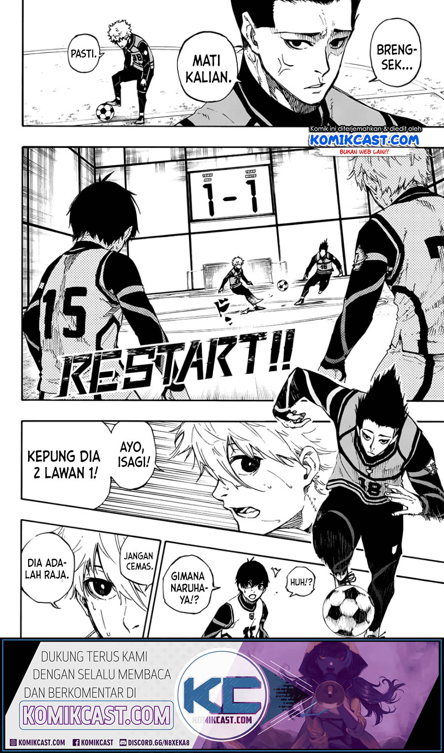 Blue Lock Chapter 52 - halaman 2