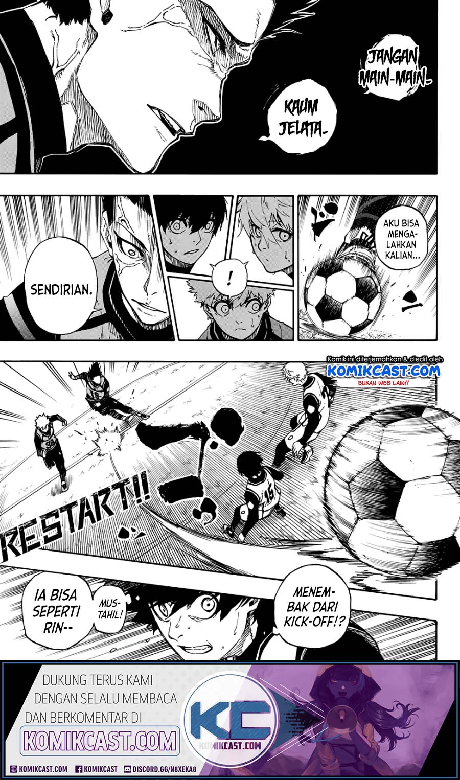 Blue Lock Chapter 52 - halaman 7