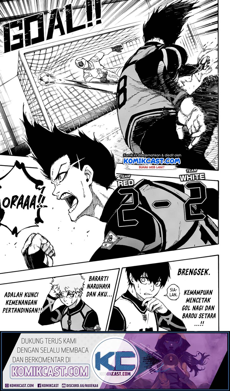 Blue Lock Chapter 52 - halaman 9
