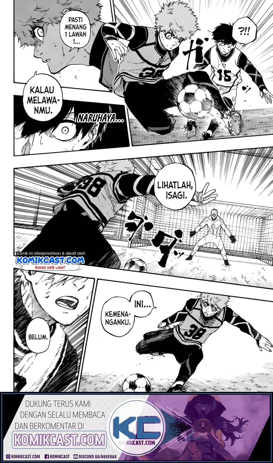 Blue Lock Chapter 53 - halaman 10