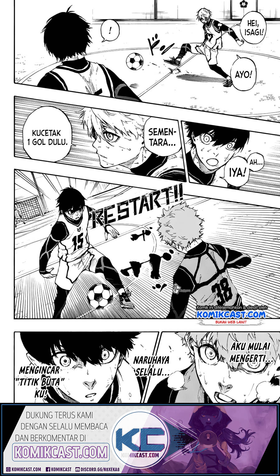 Blue Lock Chapter 53 - halaman 16