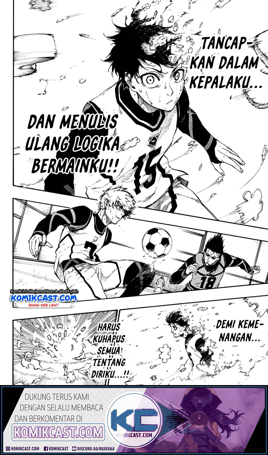 Blue Lock Chapter 53 - halaman 18