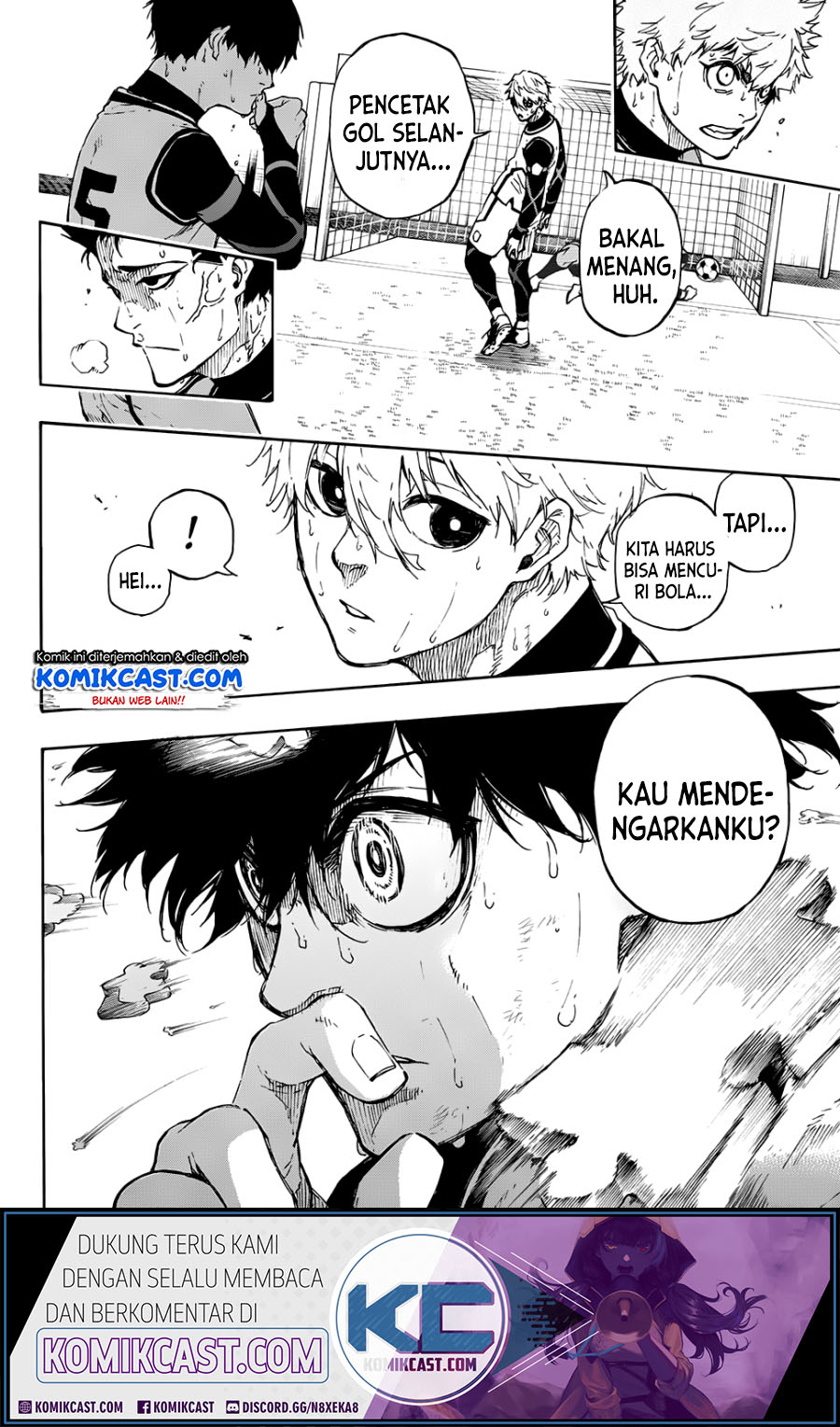 Blue Lock Chapter 53 - halaman 20