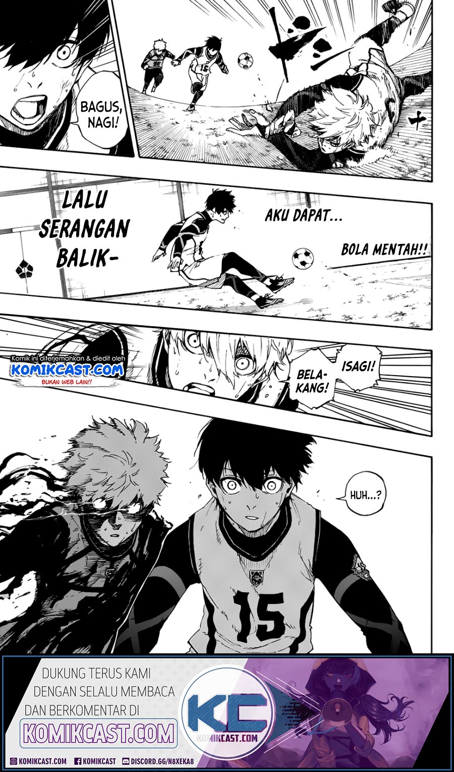 Blue Lock Chapter 53 - halaman 9