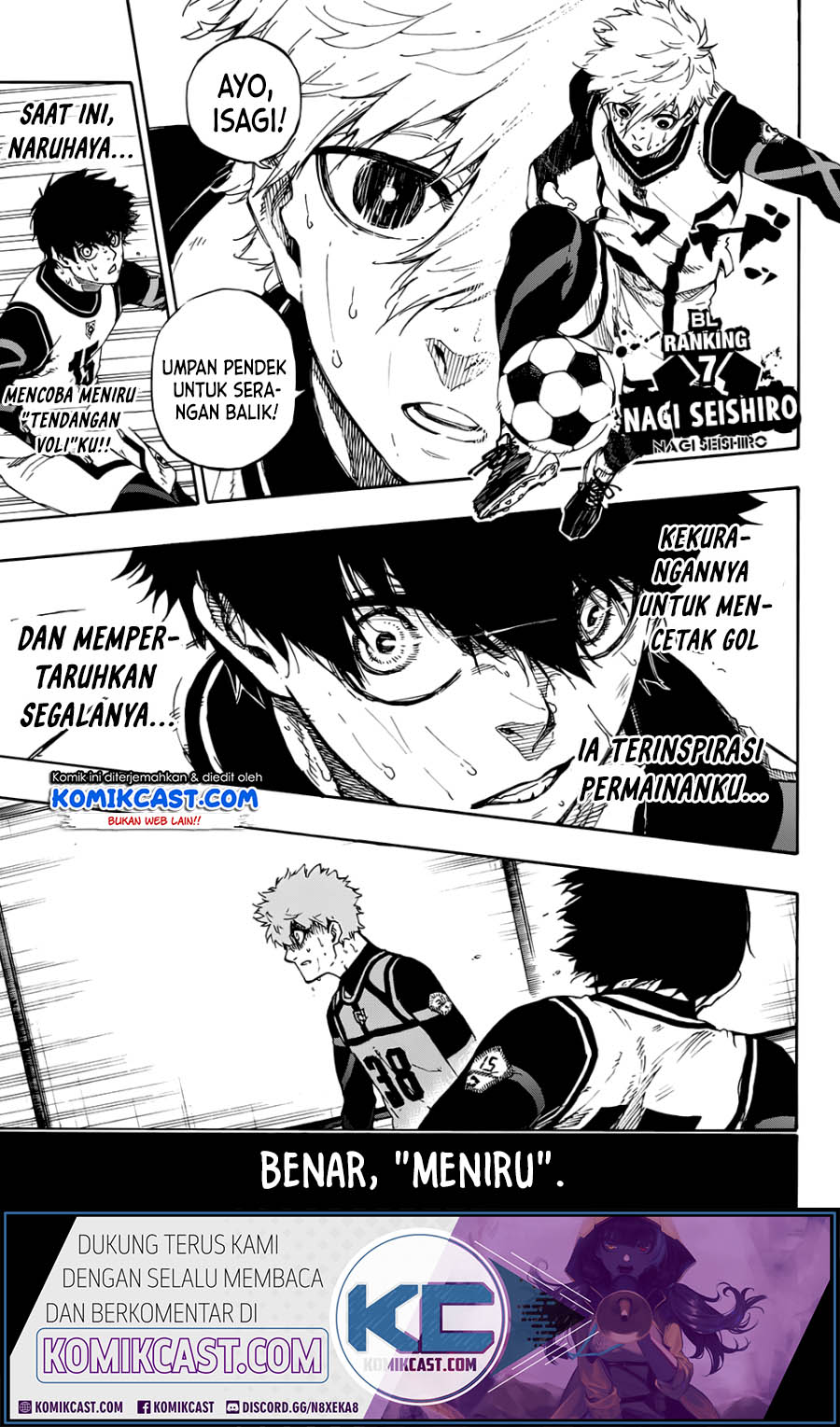 Blue Lock Chapter 54 - halaman 10