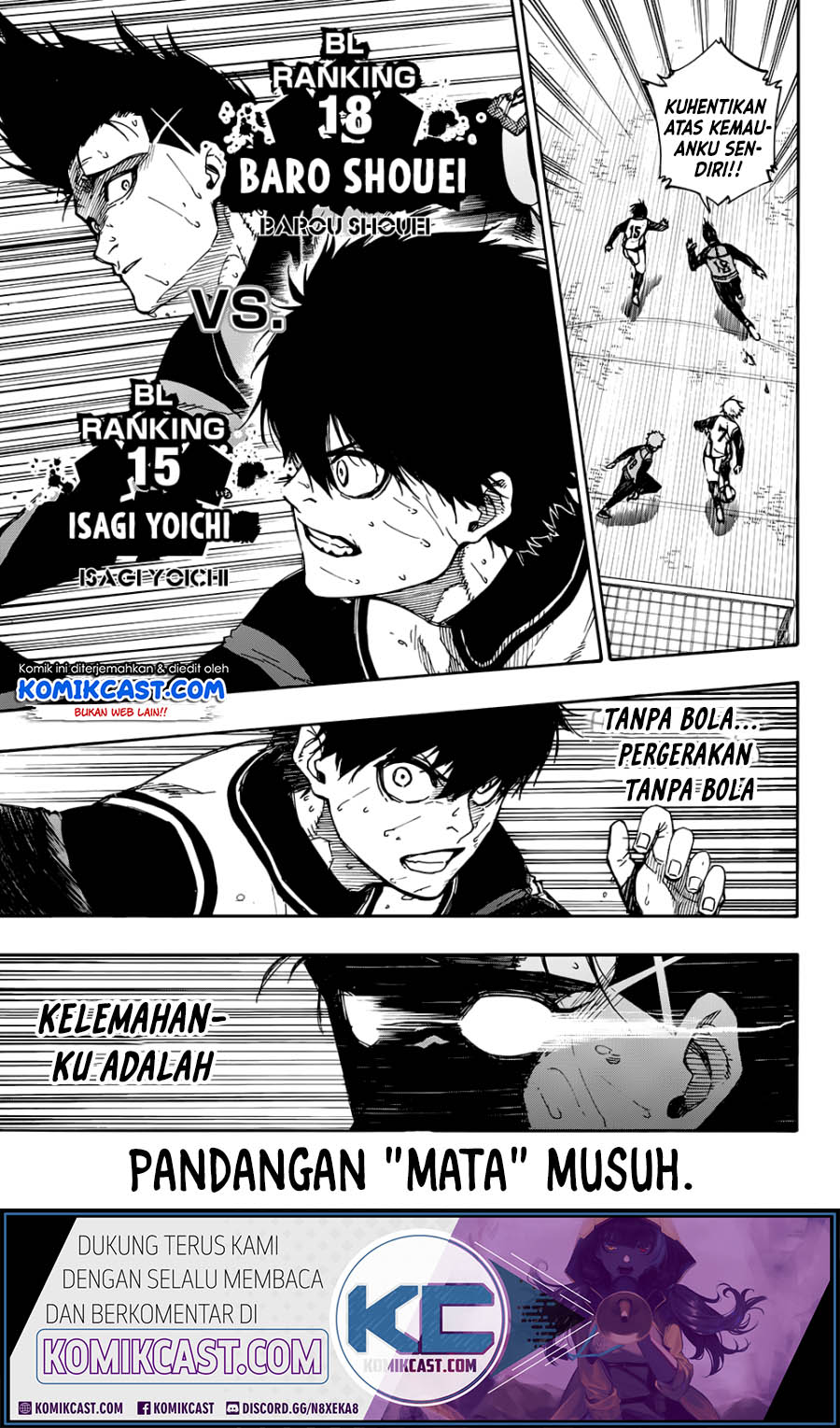 Blue Lock Chapter 54 - halaman 12