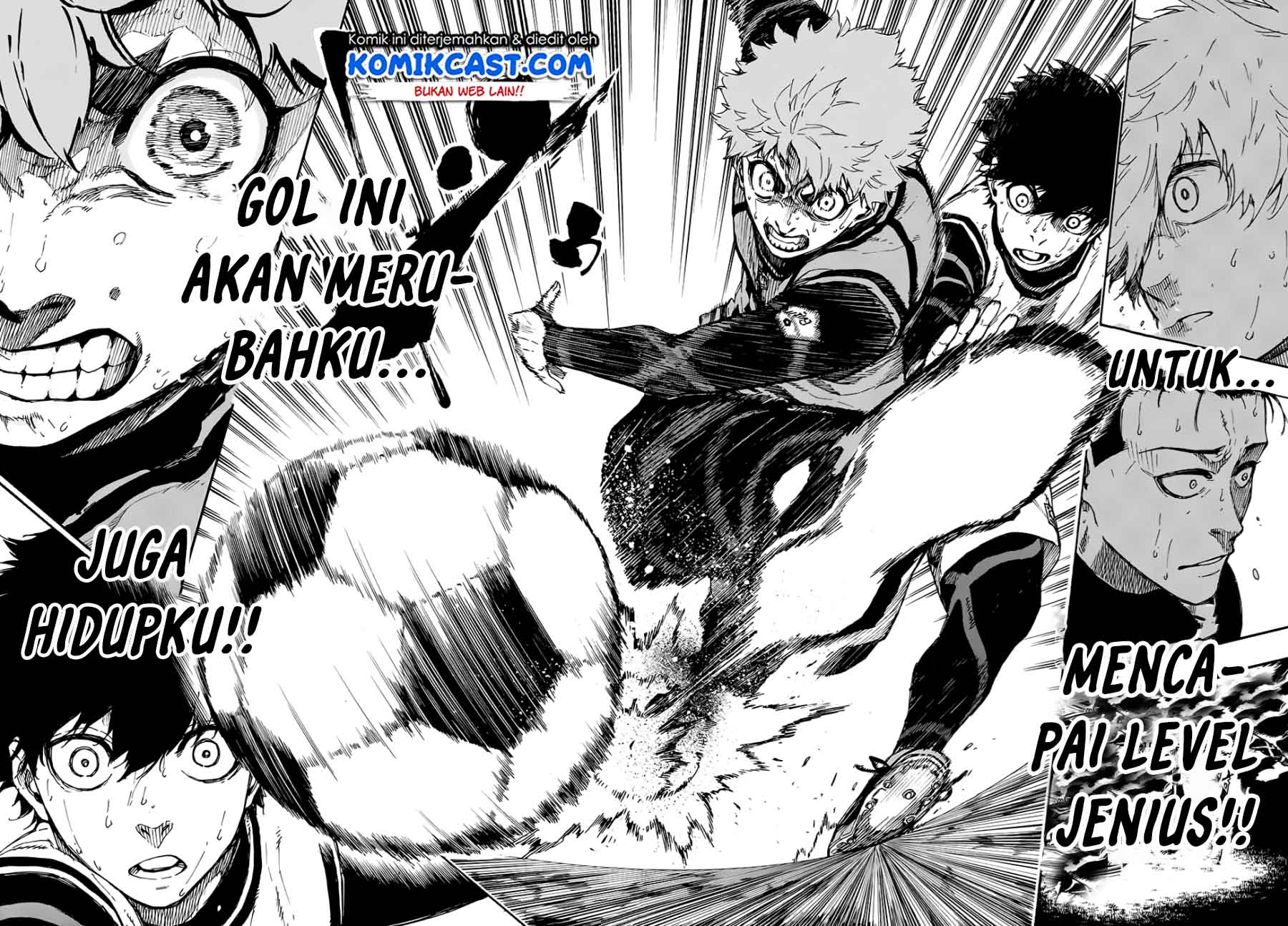 Blue Lock Chapter 54 - halaman 8