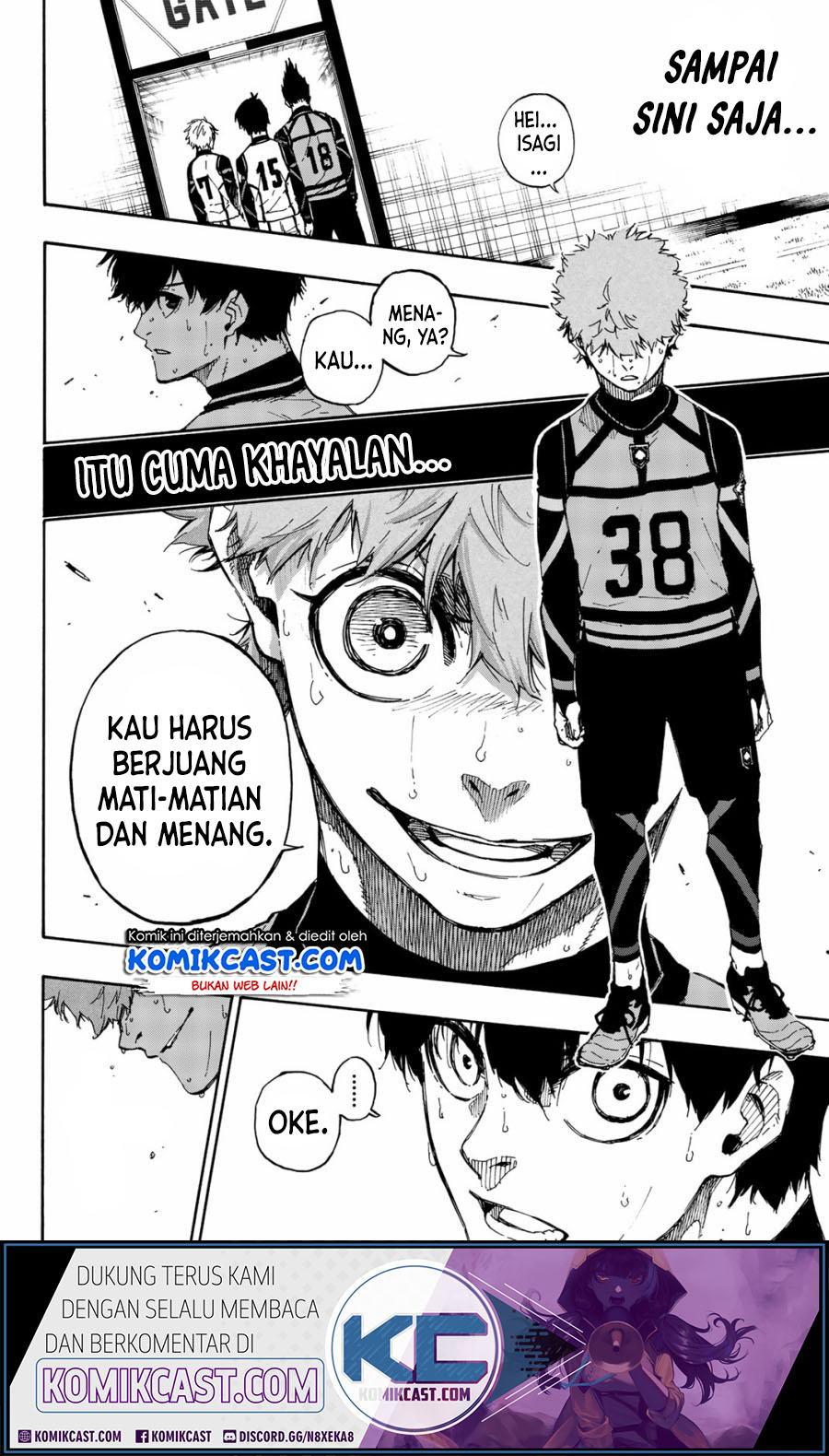 Blue Lock Chapter 55 - halaman 16