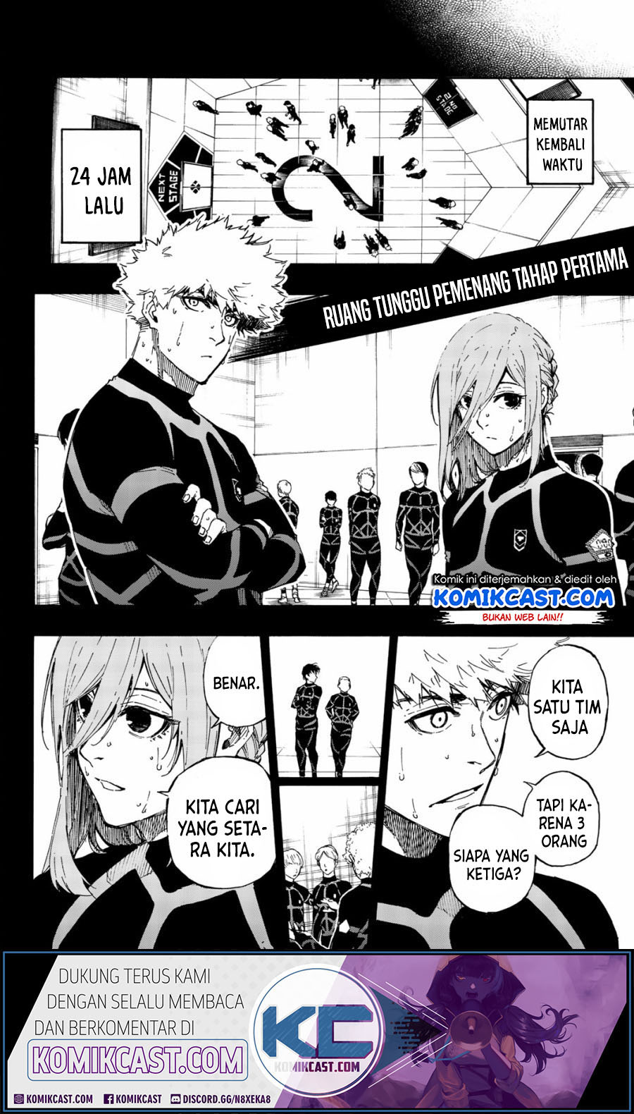 Blue Lock Chapter 55 - halaman 18