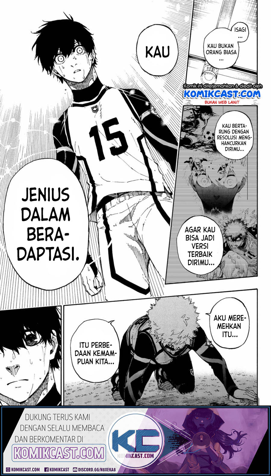 Blue Lock Chapter 55 - halaman 7
