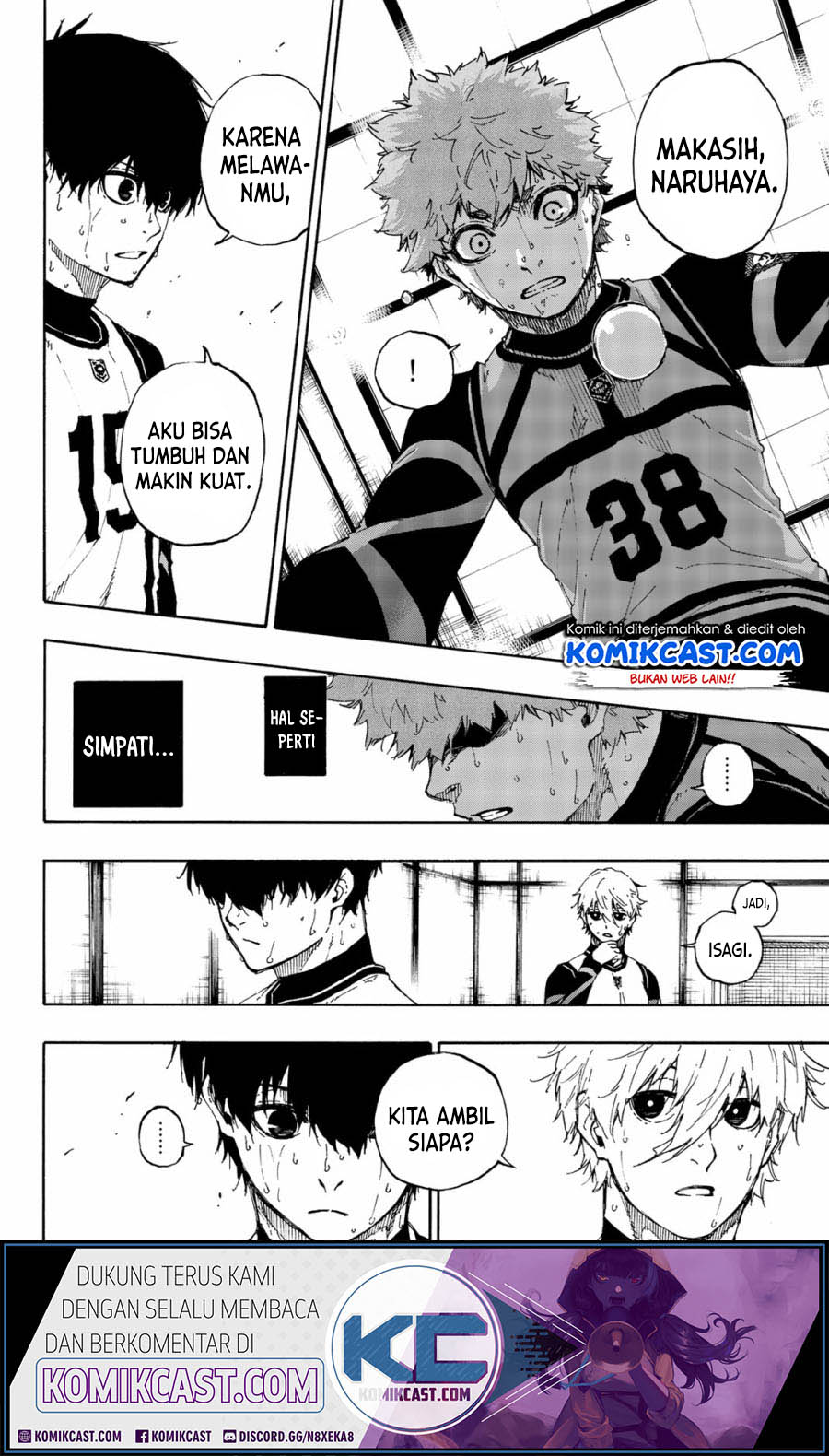 Blue Lock Chapter 55 - halaman 8