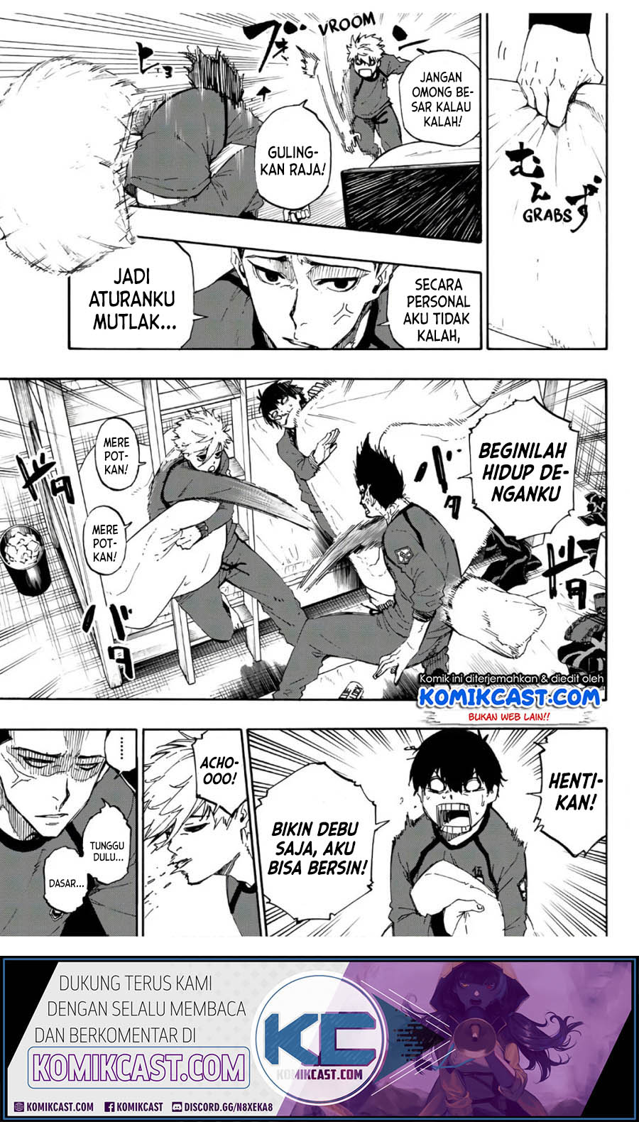Blue Lock Chapter 56 - halaman 3
