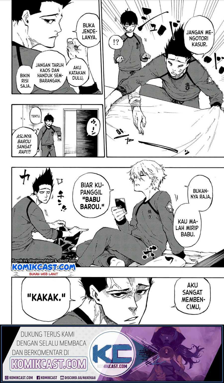 Blue Lock Chapter 56 - halaman 4