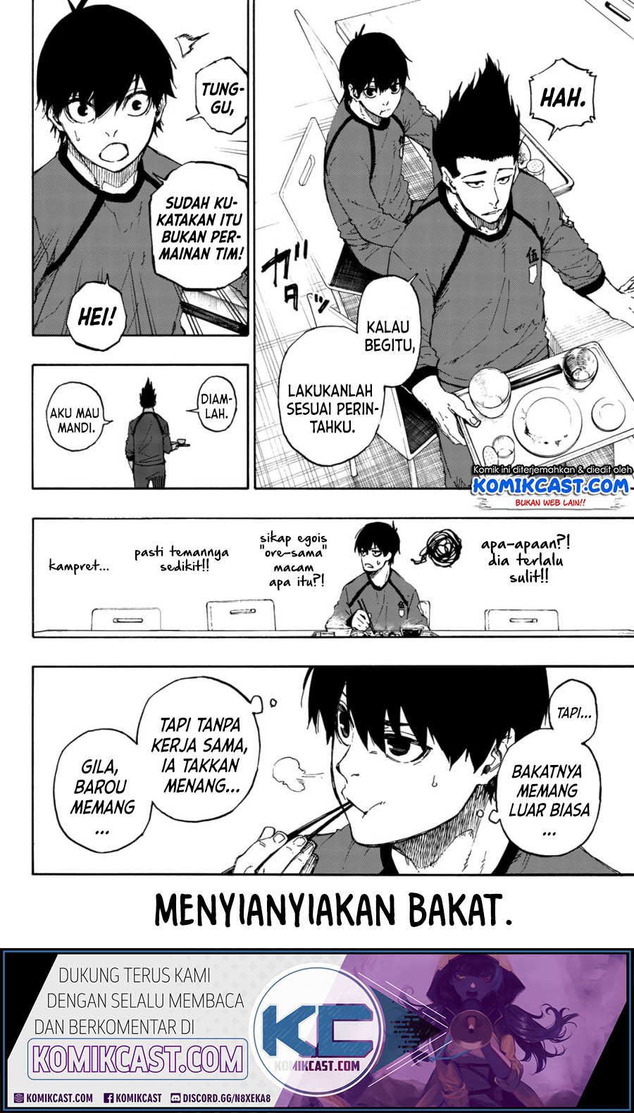 Blue Lock Chapter 57 - halaman 10