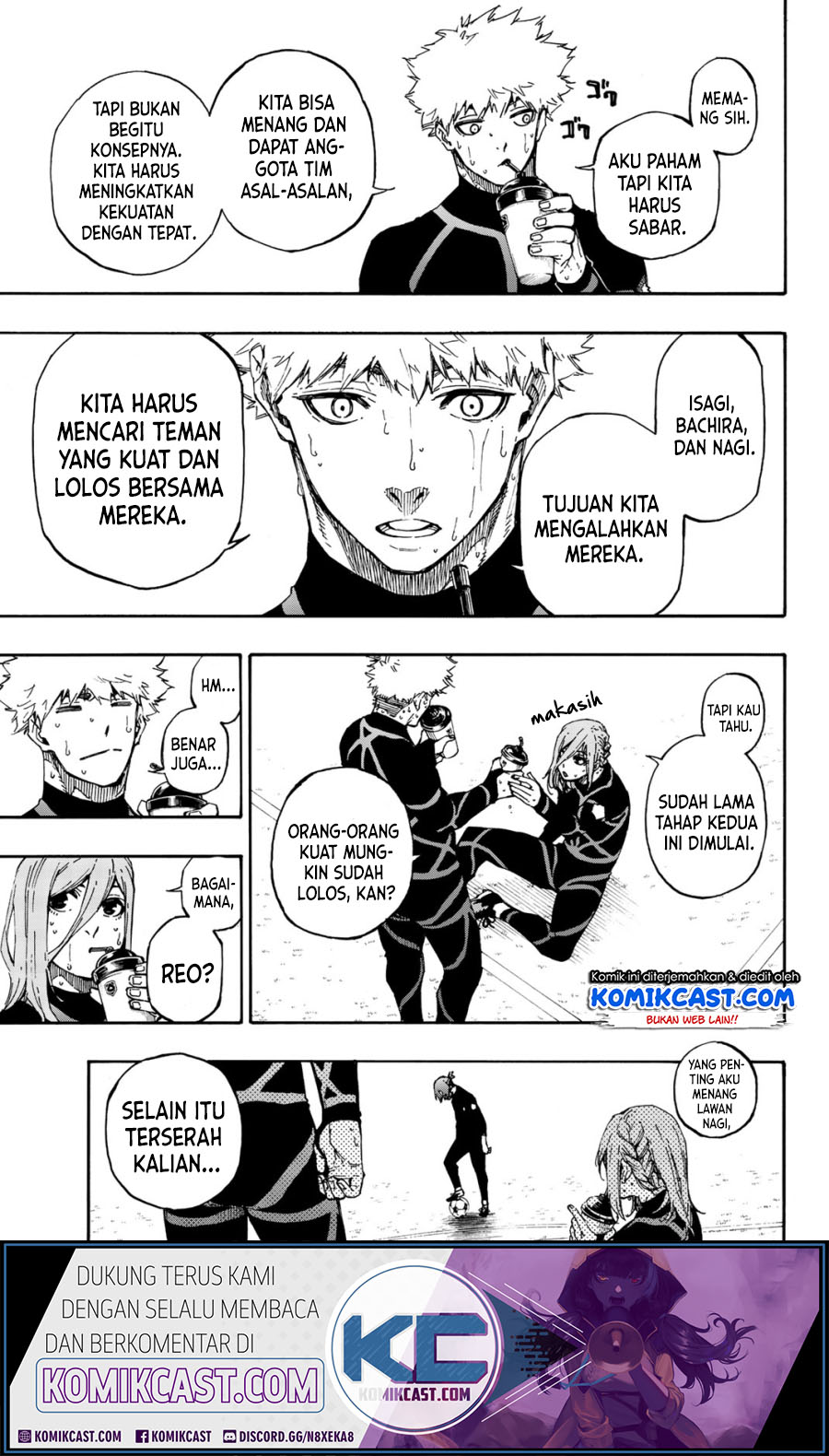 Blue Lock Chapter 57 - halaman 3
