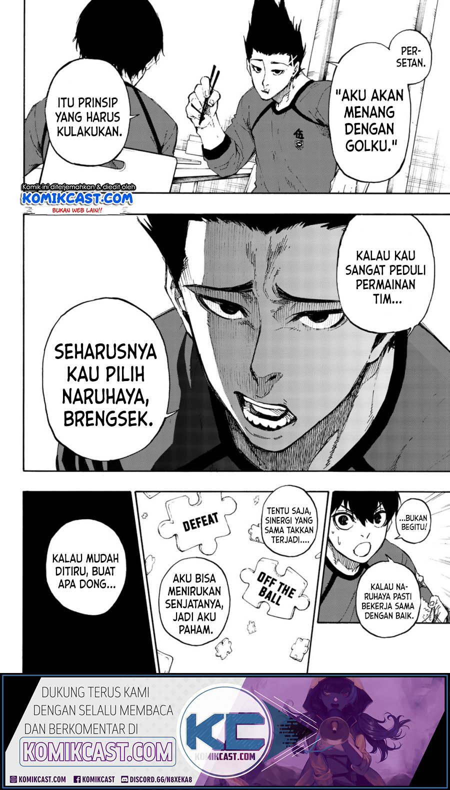 Blue Lock Chapter 57 - halaman 8