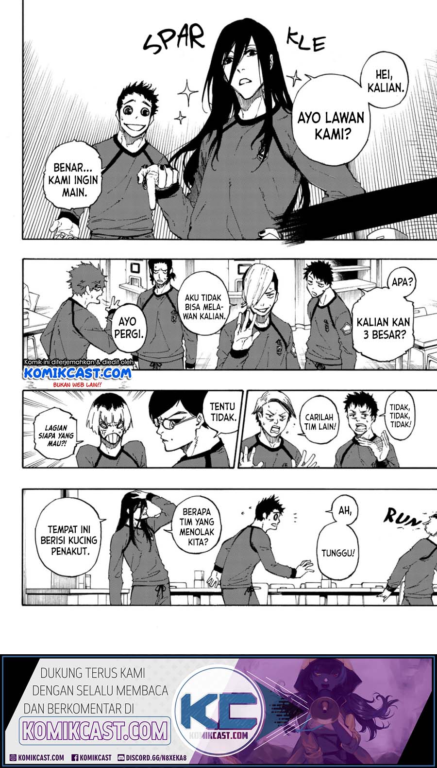 Blue Lock Chapter 58 - halaman 10