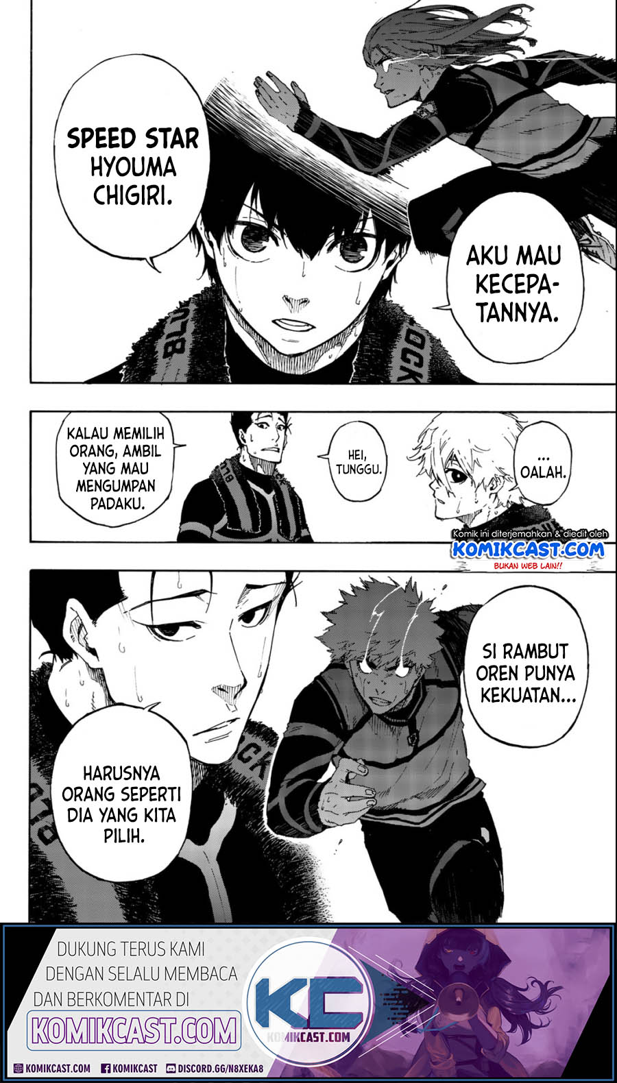 Blue Lock Chapter 58 - halaman 4