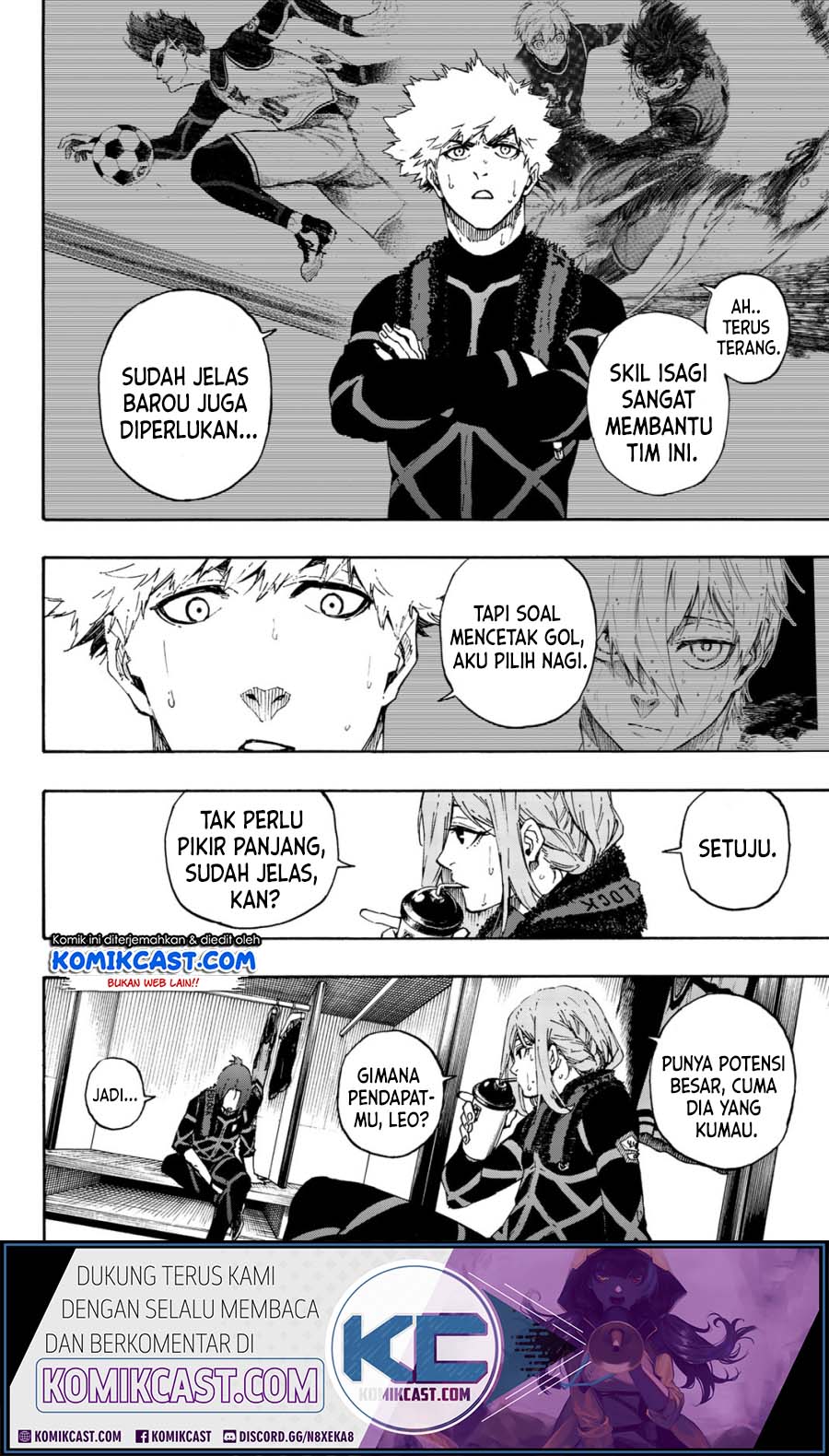 Blue Lock Chapter 58 - halaman 8
