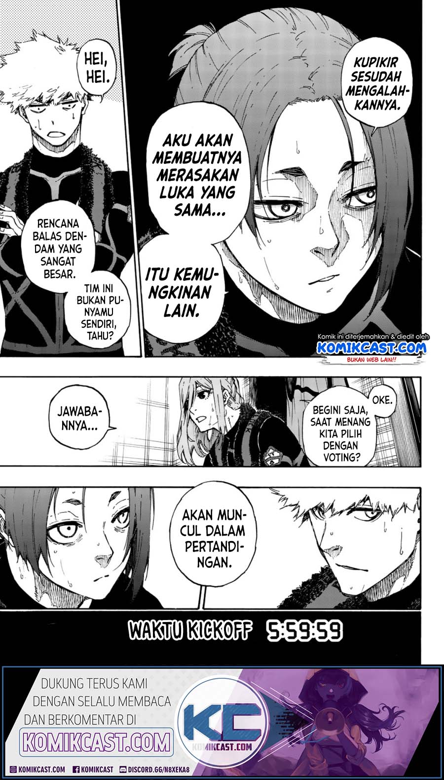 Blue Lock Chapter 58 - halaman 9