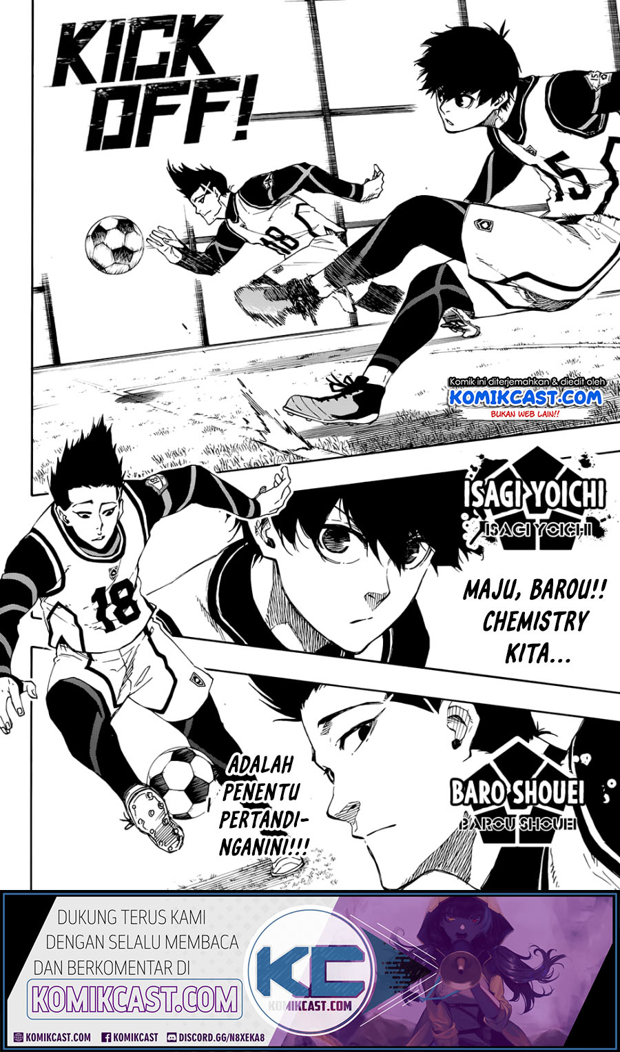 Blue Lock Chapter 59 - halaman 3
