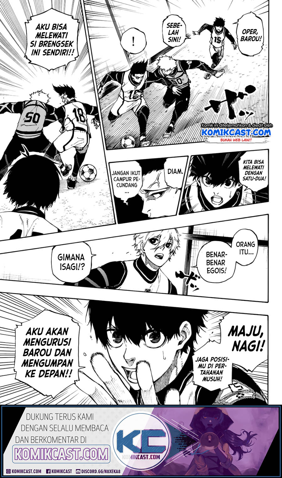 Blue Lock Chapter 59 - halaman 8