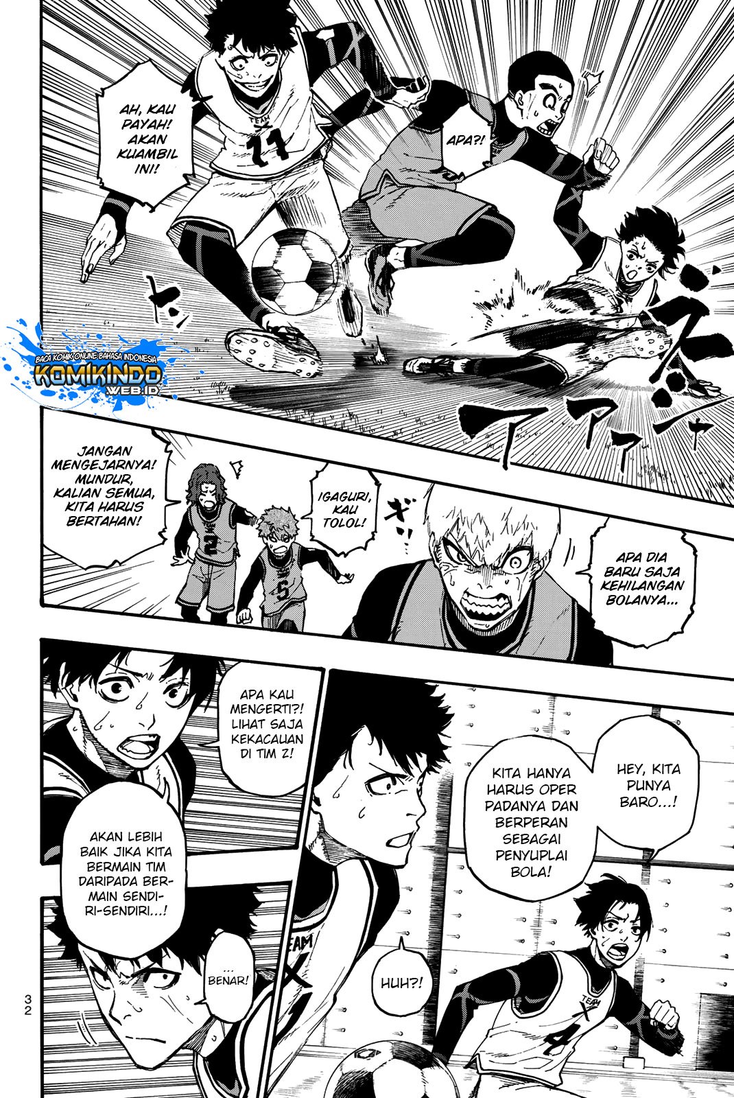 Blue Lock Chapter 6 - halaman 11