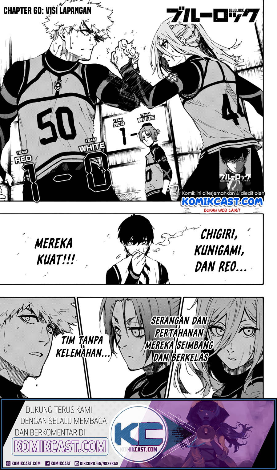 Blue Lock Chapter 60 - halaman 1
