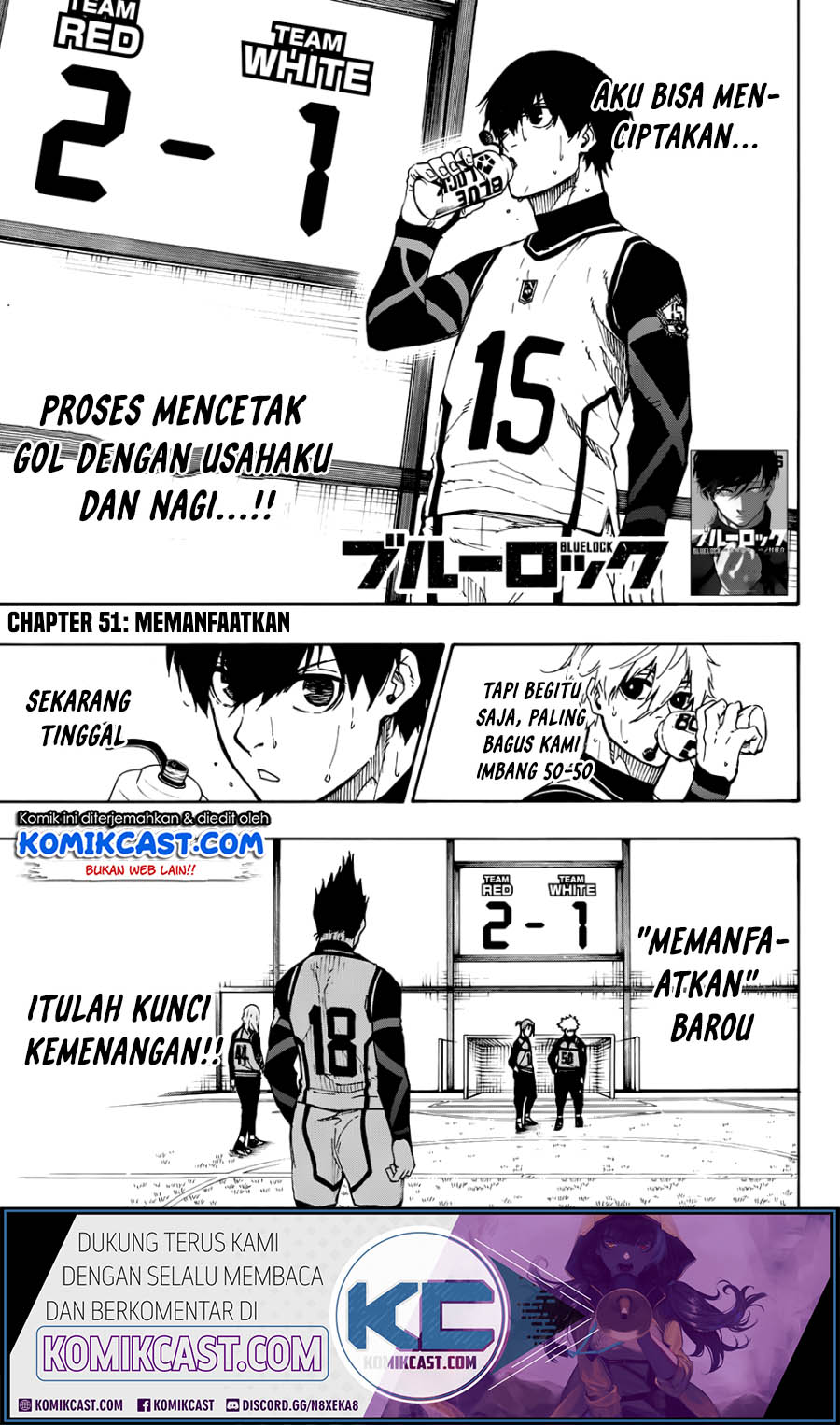 Blue Lock Chapter 61 - halaman 1