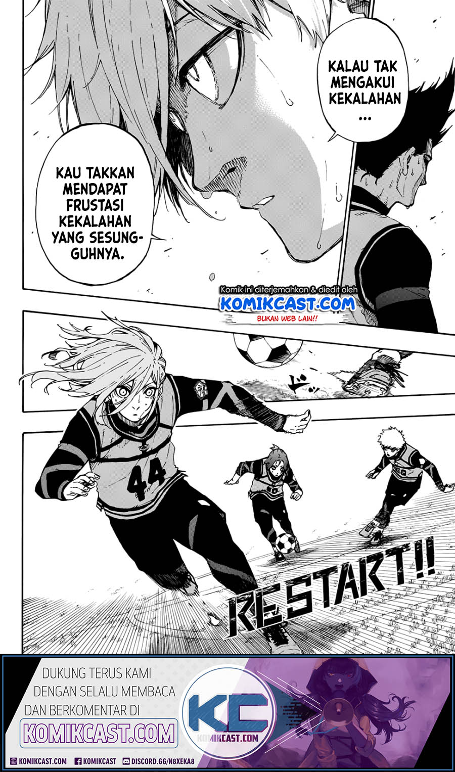 Blue Lock Chapter 61 - halaman 8