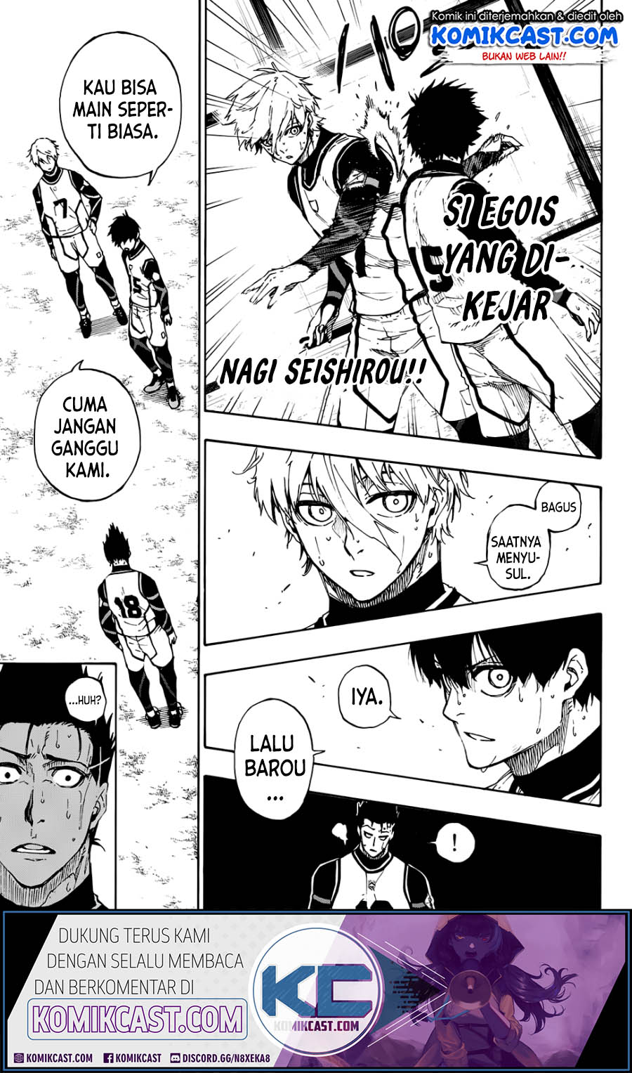 Blue Lock Chapter 62 - halaman 18