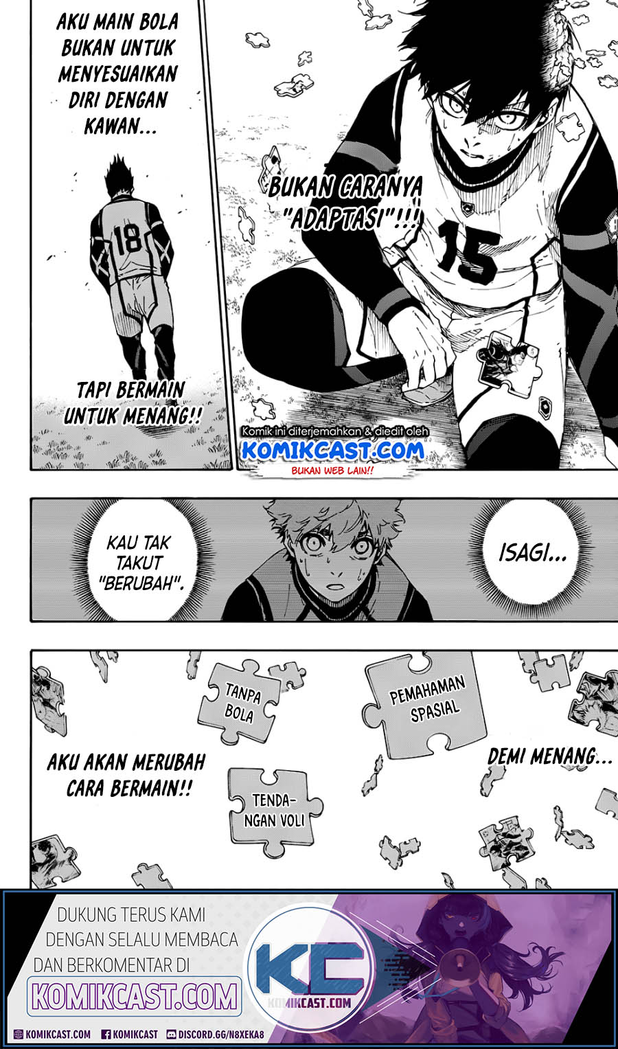 Blue Lock Chapter 62 - halaman 2