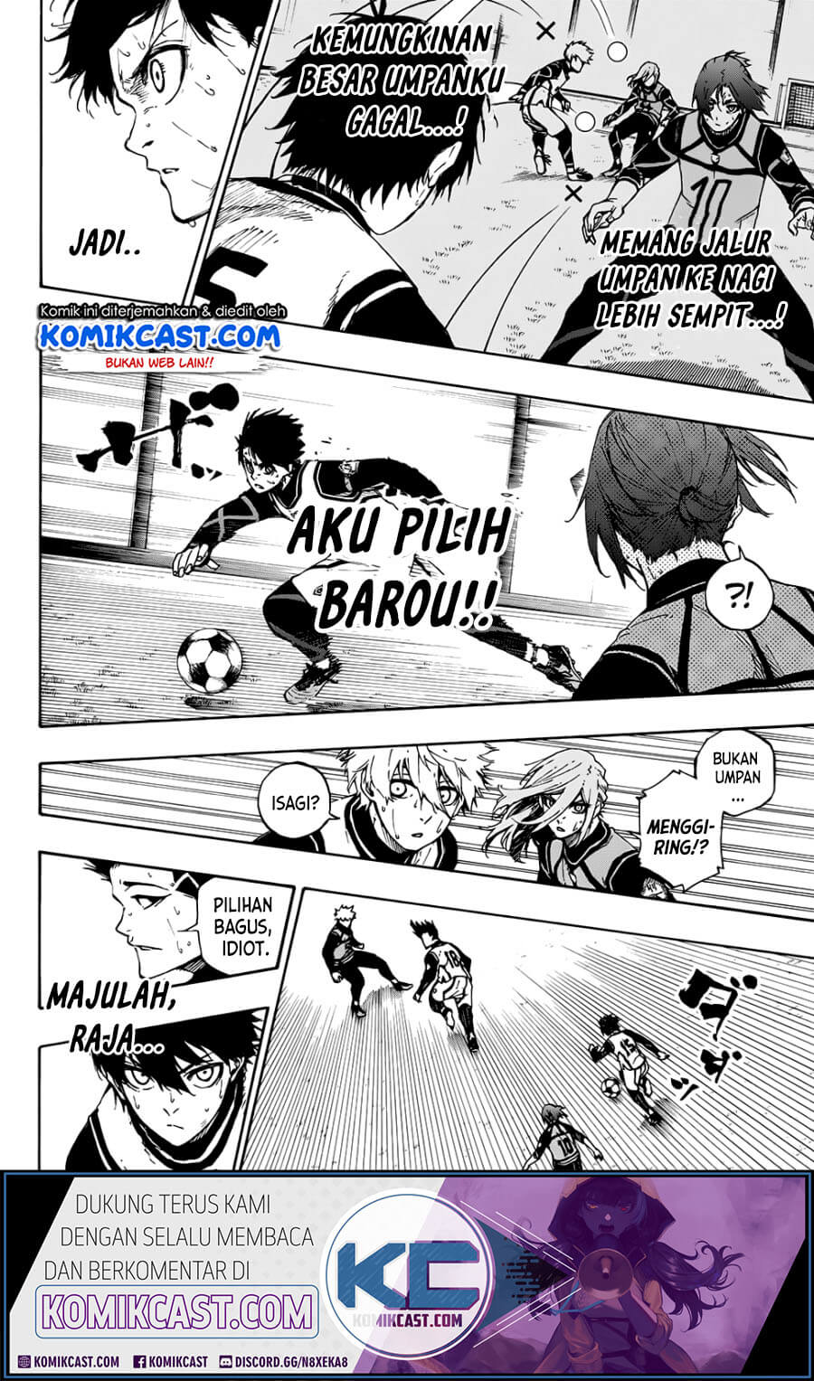 Blue Lock Chapter 62 - halaman 6