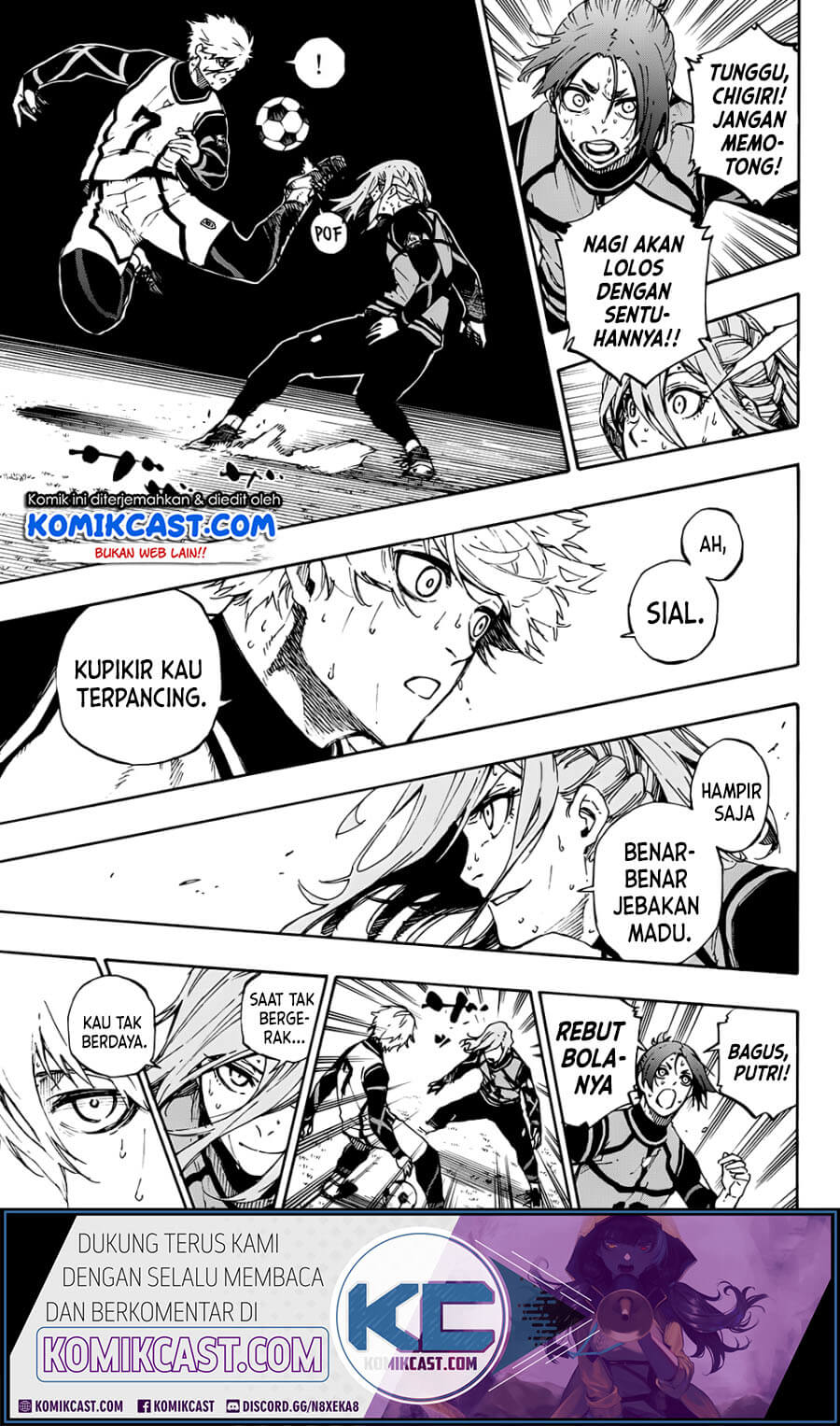 Blue Lock Chapter 62 - halaman 9