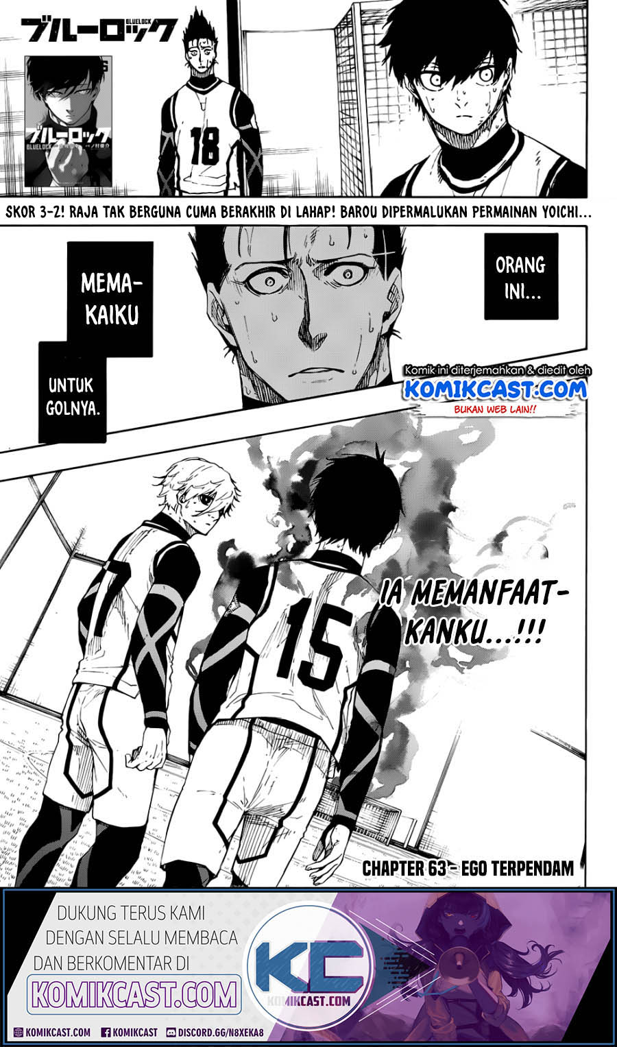 Blue Lock Chapter 63 - halaman 2