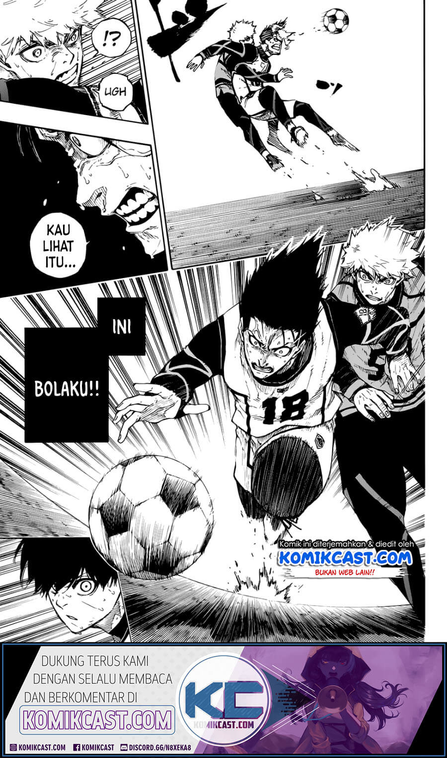 Blue Lock Chapter 63 - halaman 8