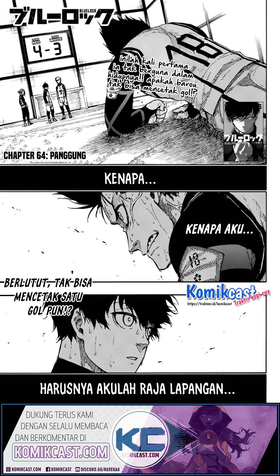 Blue Lock Chapter 64 - halaman 2