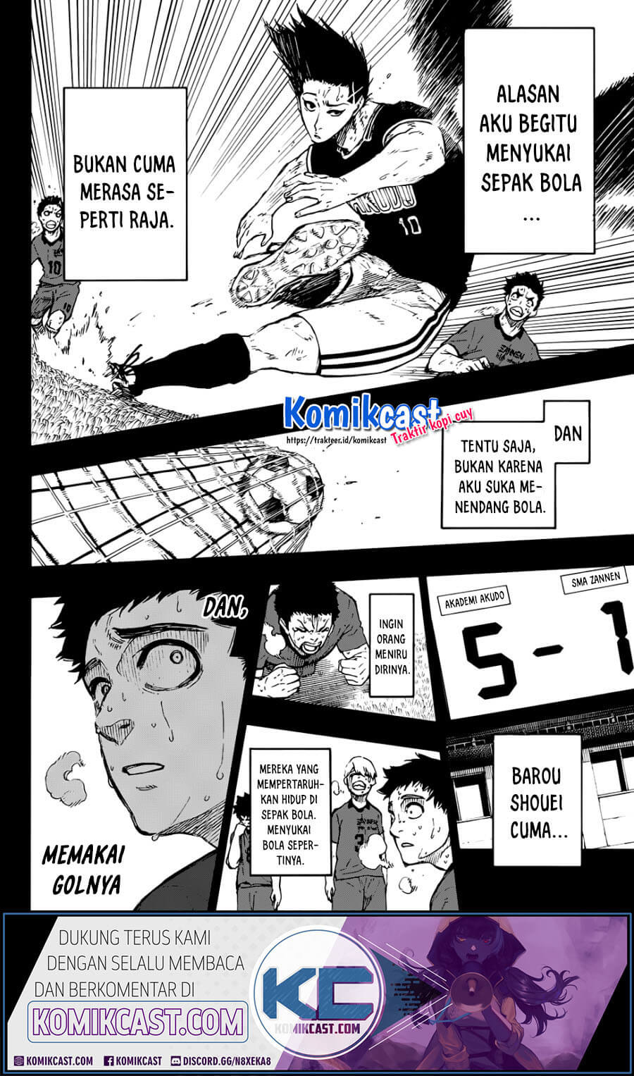 Blue Lock Chapter 64 - halaman 5