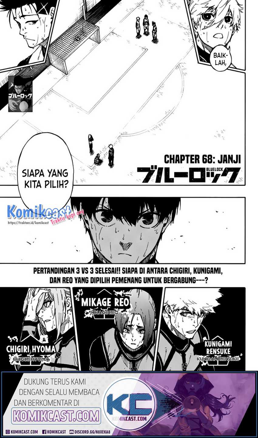Blue Lock Chapter 68 - halaman 2